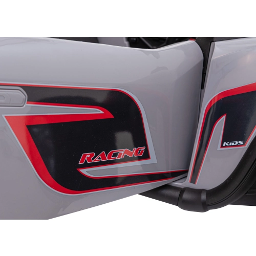 Buggy Racing 5 pojazd 2x200W szary na akumulator JS3168.SZA